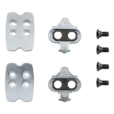 Immagine di Tacchette Shimano MTB SM SH56 SPD con piastrine sgancio semplificato.