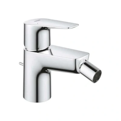 Immagine di Grohe Start Edge Miscelatore Monocomando per Bidet, Cromo, Scarico a saltarello 1 1/4&quot;, Installazione veloce, 23345001