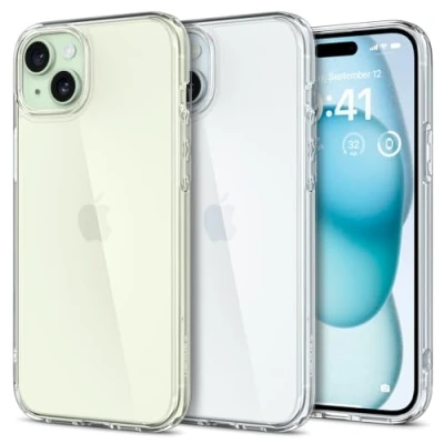 Immagine di Spigen Cover Ultra Hybrid Compatibile con iPhone 15 Trasparente