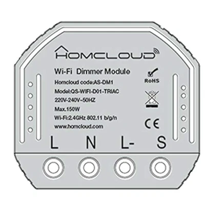 Immagine di Homcloud Modulo Dimmer Intelligente Wi Fi da incasso
