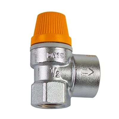 Immagine di 253040 Valvola di sicurezza per impianti solari 1/2&quot; F x 3/4&quot; 10 bar CALEFFI