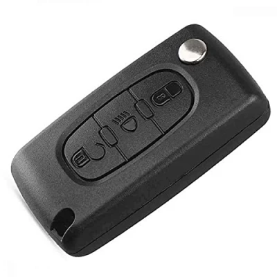 Immagine di Car Passion Cover Chiave Guscio per Citroen C2 C3 C4 C5 Picasso 3 Tasti Telecomando CE0536
