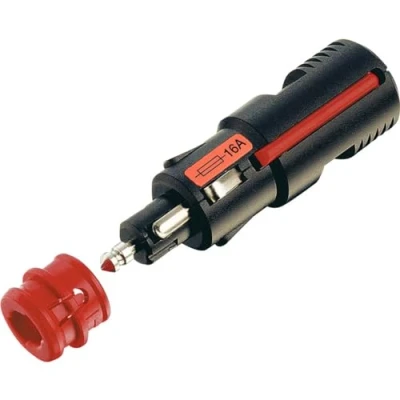Immagine di ProCar Presa universale di sicurezza Portata massima corrente=16 A Adatto per (dettagli) Prese regolari e accendisigari 12 V, 24 V
