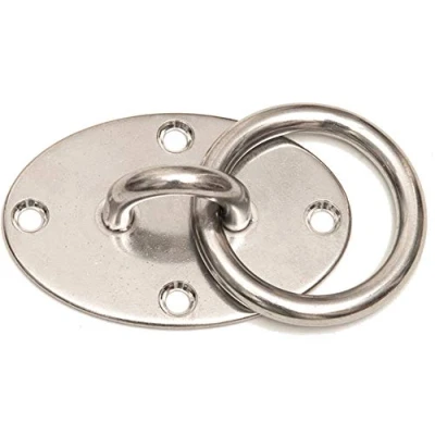 Immagine di eaglefit Parete e Montaggio soffitto in Acciaio Inox per Sling Trainer o Sacca da Box Ovale
