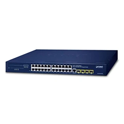 Immagine di Planet Switch Gigabit gestito a 24 porte 10/100/1000T + 4 100/1000X SFP