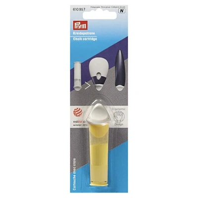 Immagine di Prym Cartuccia di Gesso, Plastic, Giallo, 1 unità (Confezione da 1)