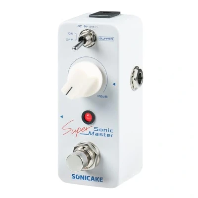 Immagine di SONICAKE Clean Boost Buffer Pedale Effetti per Basso Elettrico Sonic Super Master