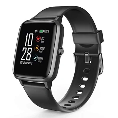 Immagine di Hama 178606 Fitness Tracker Fit Track 5910, Oled 1,30&quot; Touch, Pulsimetro, Calorie, Contapassi, Nero