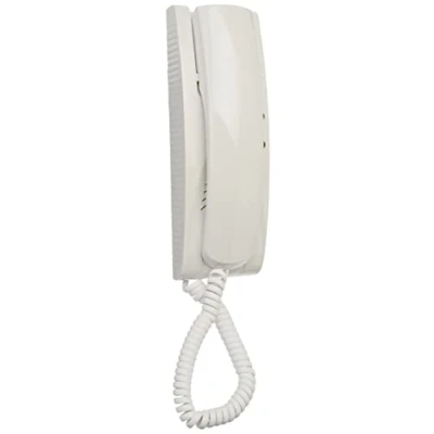 Immagine di VIMAR 8870 Citofono da Parete con Due Pulsanti, applicazione a parete, Semplice, Affidabile, Garantito, collegamento 4+1 conduttori, Bianco