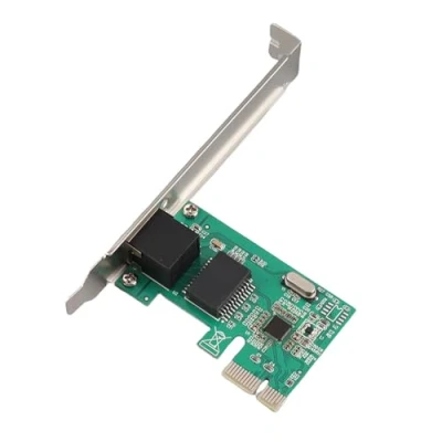 Immagine di Adattatore per Scheda di rete Ethernet Gigabit PCI E Realtek 8111E a una porta 10/100/1000Mbps LAN NIC singola Windows 7, 8 10 Linux