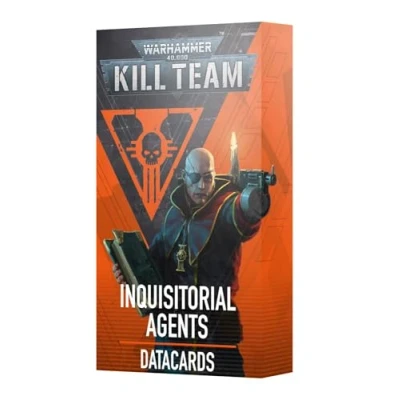 Immagine di Games Workshop Warhammer 40,000 Kill Team: Datacards Agenti Inquisitori (Edizione 2024)
