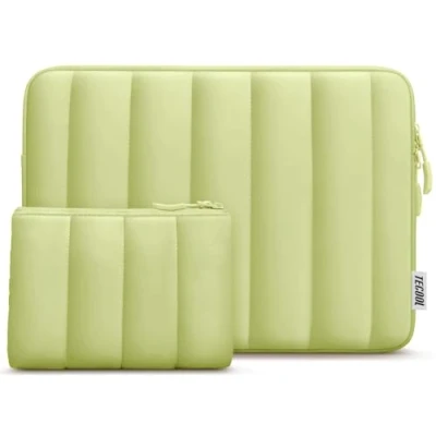 Immagine di TECOOL 13 13,3 Pollici Custodia pc Portatile per 13,6 MacBook Air M3 M2 M1 2024 2022 2010,13/14 Pro M4 2023 2012,13,3&quot; HP Dell Porta Computer sleeve,Avocado verde