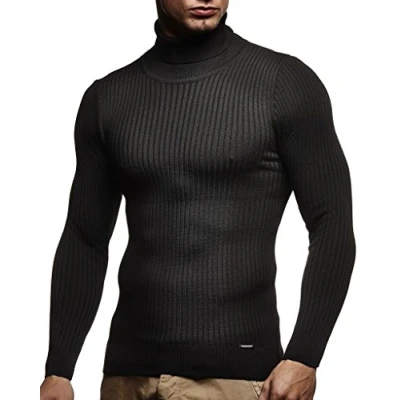 Immagine di Leif Nelson Dolcevita Maglione Uomo Felpa a Maglia LN 1670 Nero Medium