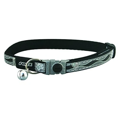 Immagine di Rogz Catz Small 3/20,3 cm Night Cat Safeloc Breakaway Clip Regolabile, Reflective Collar