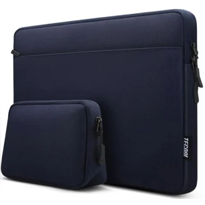 Immagine di TECOOL 15,6 Pollici Custodia PC Portatile per 15 15,6&#039;&#039; Lenovo Thinkpad Ideapad Dell Acer ASUS HP Chromebook Notebook Laptop, MacBook Pro 16 M3 M2 M1 Pro/Max 2023 2019,Blu scuro