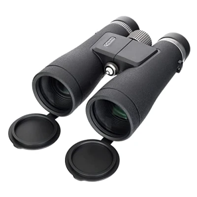 Immagine di Levenhuk Nitro ED 10x50 Potente Binocolo da Campo Resistente all’Acqua, con Astuccio, Tracolla e Coperchi Protettivi Inclusi nella Confezione