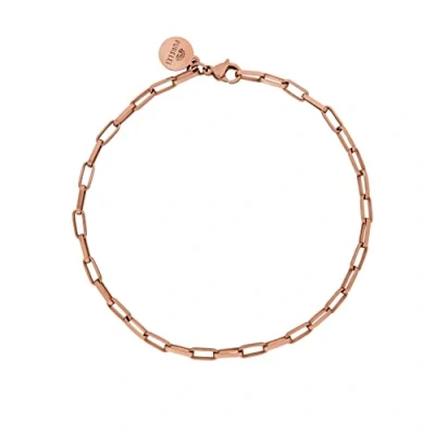 Immagine di Purelei® Waina Bracciale da donna (oro rosa), impermeabile, elegante e semplice cinturino in Acciaio inox, regalo per donne, lunghezza regolabile 16 19 cm, inossidabile