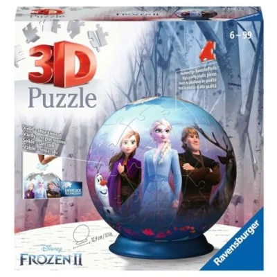 Immagine di Ravensburger Frozen 2 3D Puzzle Ball, Multicolore, 11142