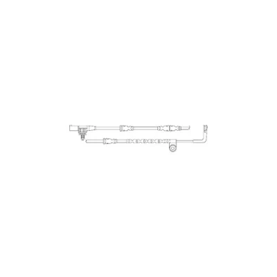 Immagine di DELPHI LZ0228 Kit contatti segnalazione, Usura guarnizione freno