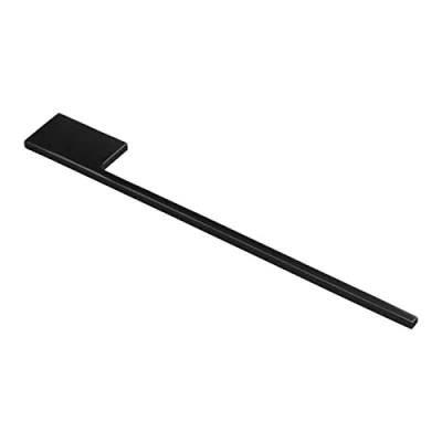 Immagine di 2 pezzi SOTECH portasalviette PARAT per montaggio su mobile in alluminio massiccio anodizzato nero Lunghezza: 400 mm Altezza: 50 Larghezza: 10 BA 64
