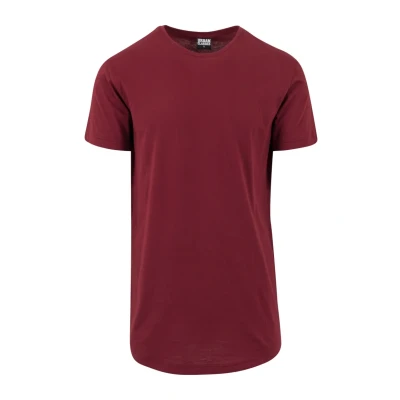 Immagine di Urban Classics Shaped LONG DO NOT USE Tshirt basic, Uomo, Taglia: XS, Burgundy