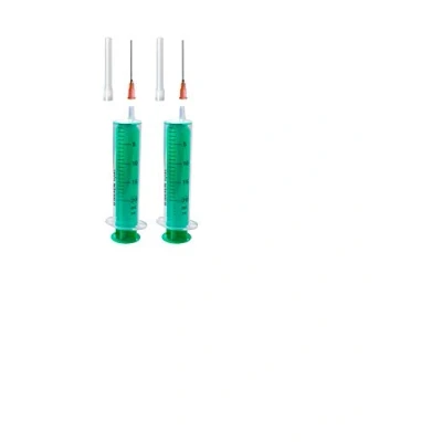 Immagine di AE Glas Set da 2 siringhe laboratorio 20 ml, adatte anche a hobby, con ago smussato, per utilizzo domestico e liquidi di sigarette elettroniche