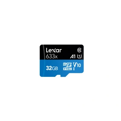 Immagine di Lexar Scheda microSDHC da 32 GB, UHS I, ad alte prestazioni, 633 x U1, 100 MB/s