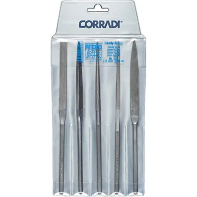Immagine di PFERD 19503201 Kit di lime per cellulare CORRADI svizzera Hieb 00 Lunghezza 215 mm 1 pz.