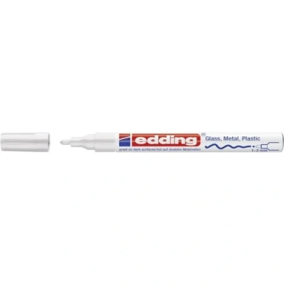 Immagine di Edding 4 750 9 049 E Marcatore a vernice Bianco 2 mm, mm N/A
