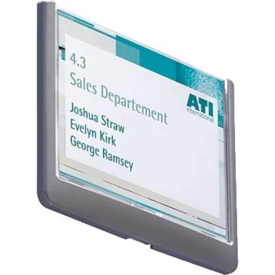 Immagine di Durable Insegna della porta CLICK SIGN 4861 (L x A) 149 mm 105.5 Grafite 486137