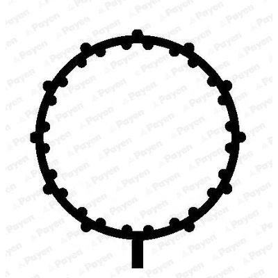 Immagine di PAYEN JD5838 Guarnizione Collettore Aspirazione Gomma HONDA: CIVIC 8 Hatchback, Jazz 2