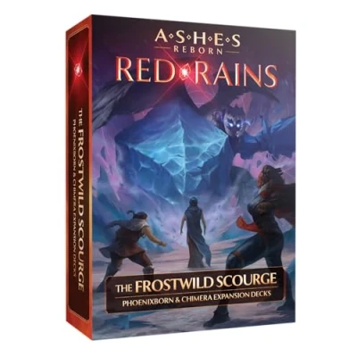 Immagine di Plaid Hat Games Ashes Reborn Red Rains The Frostwild Scourge Card Game Ages 14+ 1 2 Players English Version