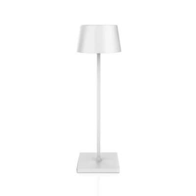Immagine di Palmina 842,lampade da tavolo senza fili,lampade ricaricabili E Dimmerabile In Alluminio,abat jour fili 4400mah,Protezione IP54,luce esterno/Interno/Bianco