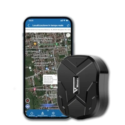 Immagine di Zeerkeer GPS Tracker Monitoraggio in Tempo Reale Posizionamento Doppia modalità GSM/GPS Dispositivo di localizzazione Location 10000mAh per Auto, Un Camion, Moto congelatore, Barca ecc