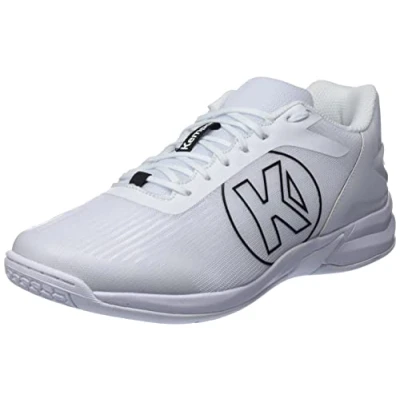 Immagine di Kempa Attack Three 2.0, Scarpe da Ginnastica Unisex Adulto, Bianco, 36 EU