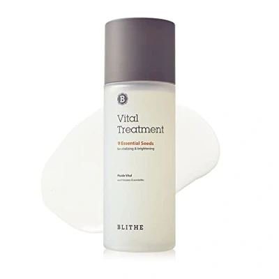 Immagine di BLITHE Trattamento Vitale 9 Essenza Di Semi Essenziali Con Niacinamide Toner Viso Schiarente Tè Verde Finocchio E Chia Per Pelli Sensibili 150ml