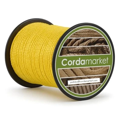Immagine di Cordamarket Driza Dyneema Corda, Unisex adulto, CDMKDYA030025, giallo, 25