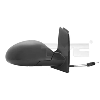 Immagine di Specchietto retrovisore esterno Tyc 331 0043 Dx nero Regolazione:comando cavo flessibile, convesso SEAT: Altea, Toledo 3