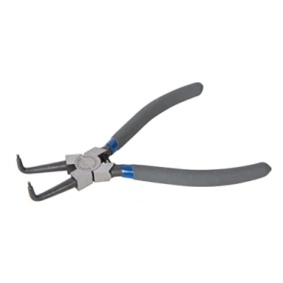 Immagine di Silverline PL65 Pinza per anelli Seeger, curva, interni, 180 mm