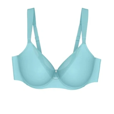 Immagine di Triumph True Shape Sensation T Reggiseno Minimizer, Argento/Blu, 2F Donna