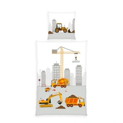 Immagine di Herding Young Collection Set di Biancheria da Letto, Cotone, Multicolore, 200 x 135 cm