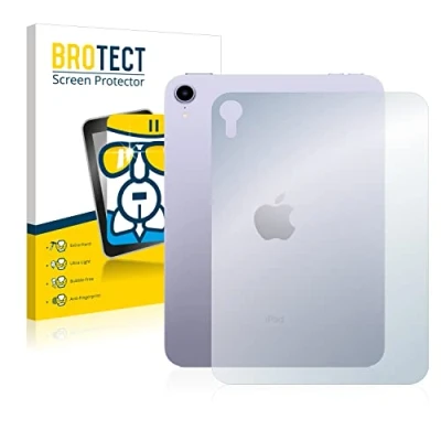 Immagine di brotect Pellicola Protettiva Vetro per Apple iPad Mini 6 WiFi 2021 (6a. Gen., Posteriore) Protezione Schermo [Durezza Estrema 9H, Chiaro]