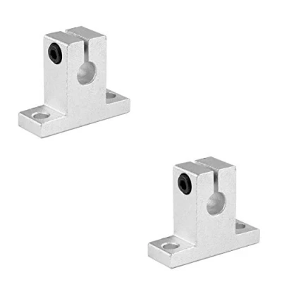 Immagine di S SIENOC 3D Stampante supporto per albero da 8 mm lineare verticale Lega di alluminio (2, Staffa Verticale)