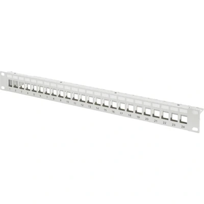 Immagine di Digitus DN 91410 24 Porte Patchpanel di rete 483 mm (19) Non classificata 1 U Nero