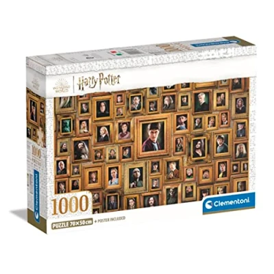 Immagine di Clementoni Harry Potter Impossible 1000 Pezzi Adulti, Puzzle Difficili, Impossibili, Made in Italy, Multicolore, 39786