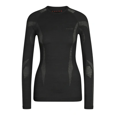 Immagine di Falke Wooltech Functional Underwear FOR COLD TO VERY Conditions Maglietta a manica lunga black, Donna, Taglia: Small, Black
