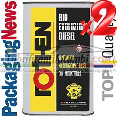 Immagine di ROTHEN 2 Litri ADDITIVO Auto Top per Motori Diesel PULITORE Pulizia INIETTORI BIO Evoluzione