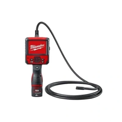 Immagine di Milwaukee 4933451367 M12 icav3 201c telecamera ispezione digitale da 17 mm, 640x320, 12 v 2,0 ah con testa rotante