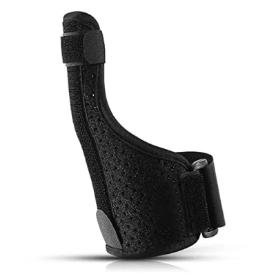 Immagine di UV STYLISH Tutore universale per pollice destro e sinistro, traspirante, senza sudore odori, ortesi dita, artrite, tendinite, stabile, traspirante