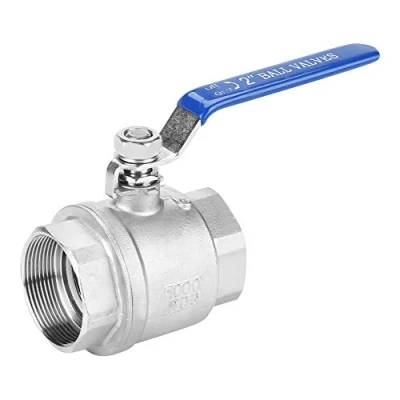 Immagine di Walfront Valvola a Sfera, in 304 Stainless Steel Filettatura Interna con Impugnatura Leva 2&quot; DN50 1000psi